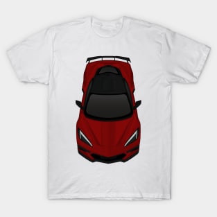 C8 Dark-red T-Shirt